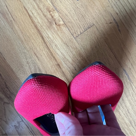 Rothy's Red Flats Classic Design - Picture 4 of 4